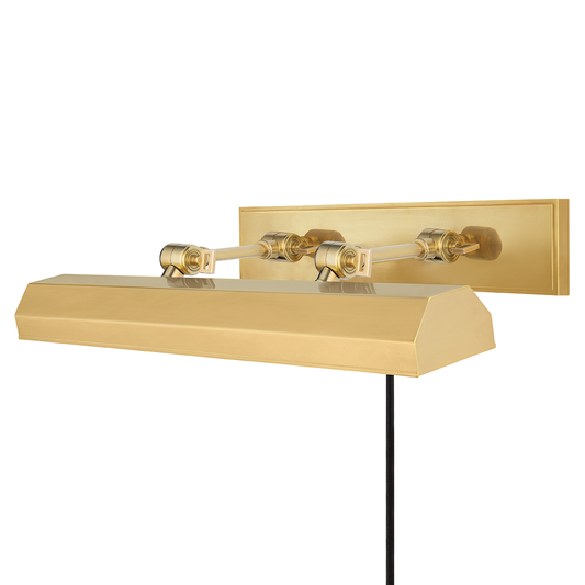 Woodbury Picture Light - 3-Light - Aged Brass by Hudson Valley Lighting