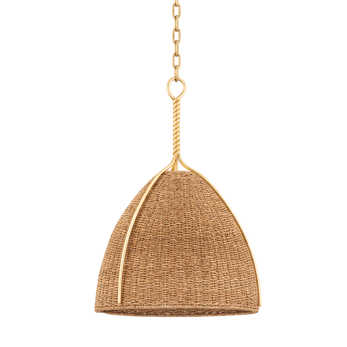 Woodlawn Pendant - Vintage Gold Leaf by Hudson Valley Lighting
