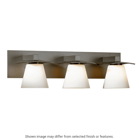 Wren 3-Light Sconce - White by Hubbardton Forge
