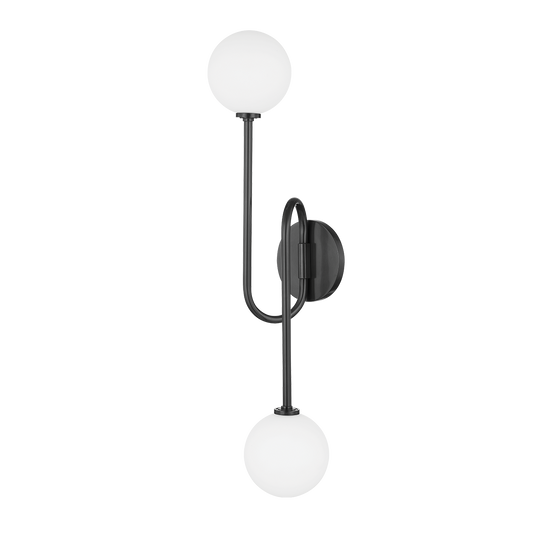 Zani Wall Sconce - 2-Light - Old Bronze - Mitzi H655102A-OB