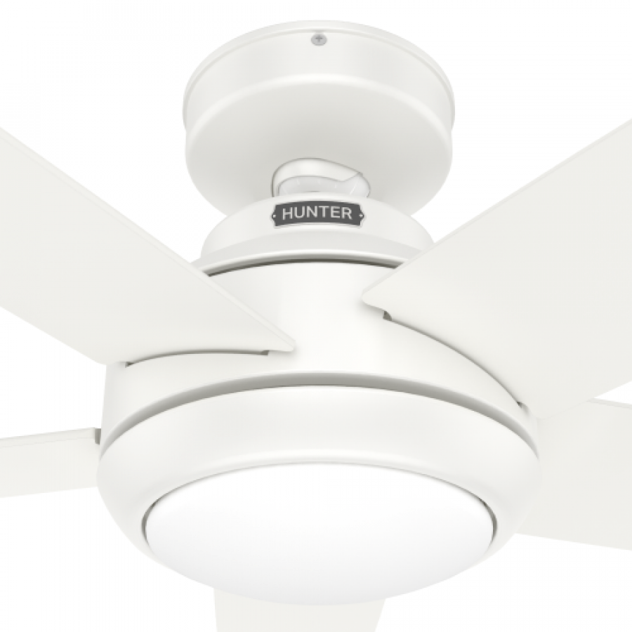 Zayden 52" LED Fan - Fresh White by Hunter
