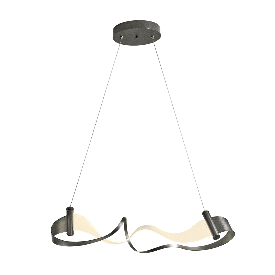 Zephyr LED Pendant - Natural Iron by Hubbardton Forge