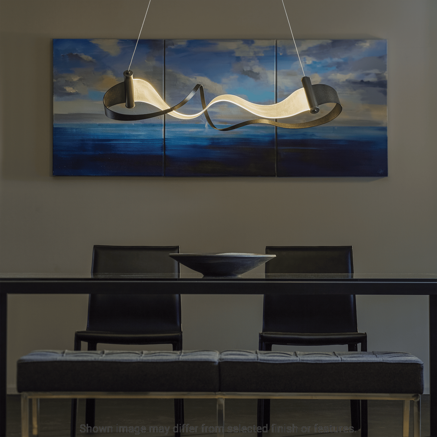 Zephyr LED Pendant - White by Hubbardton Forge