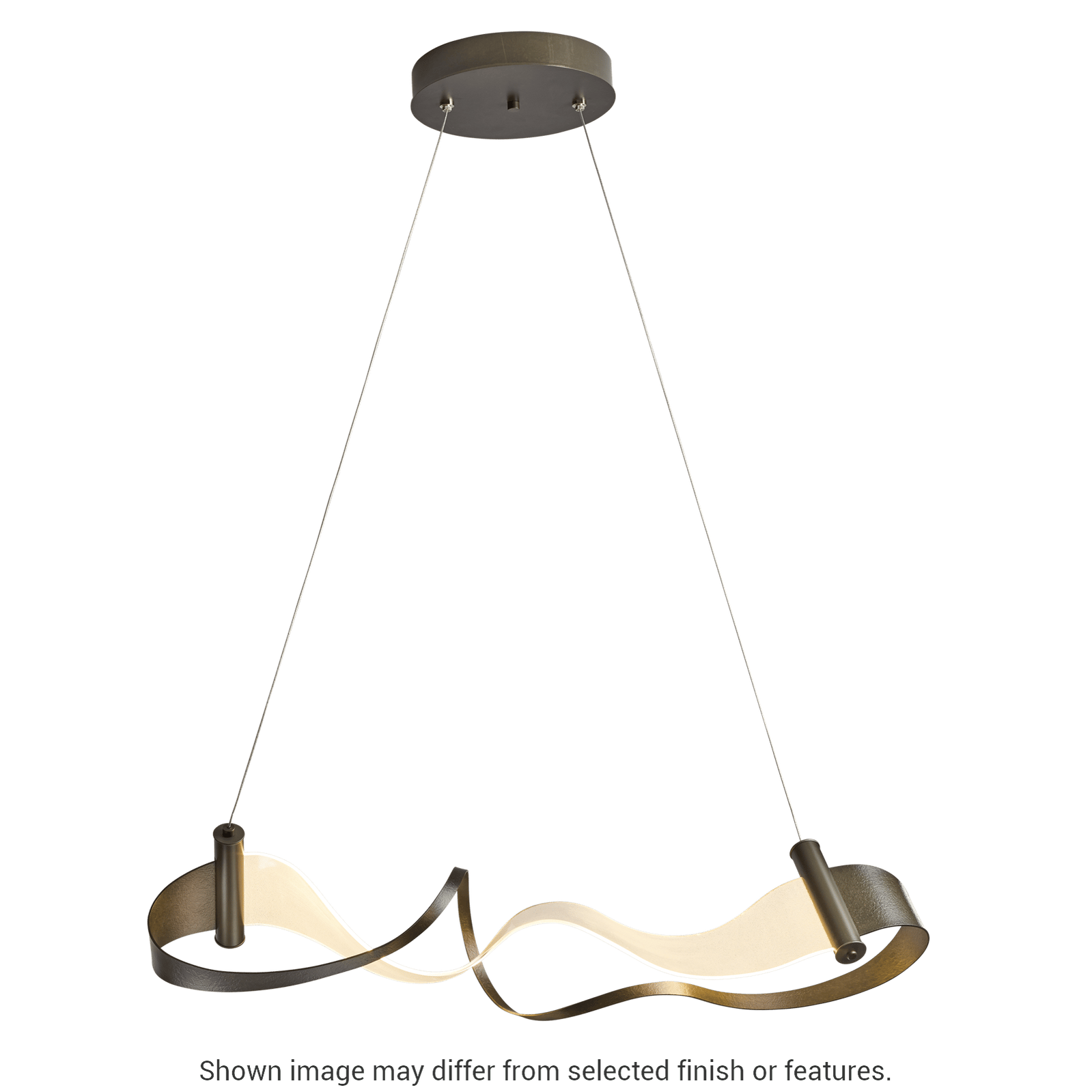 Zephyr LED Pendant - White by Hubbardton Forge
