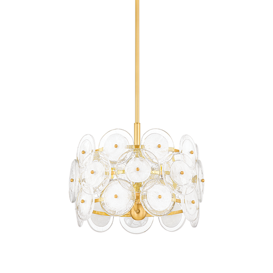 Zoella Pendant - 3-Light - Aged Brass - Mitzi H810703-AGB