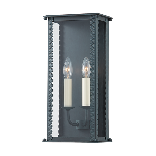 Zuma Wall Sconce - 2-Light - Verdigris - Troy Lighting B6712-VER